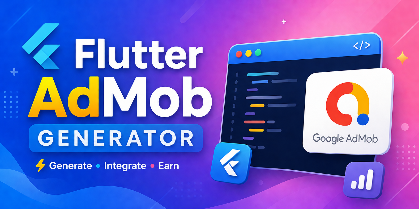 Flutter AdMob Generator