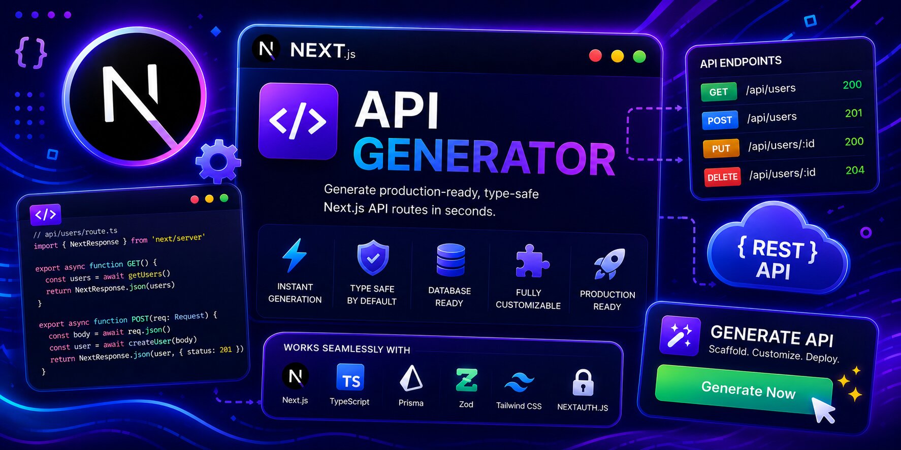 Nextjs API Generator